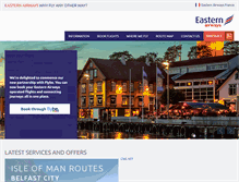 Tablet Screenshot of easternairways.com